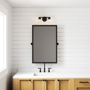 Jergen 12.5'' Wide 2-Light Vanity Light - Matte Black 7