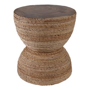 BRUNOFIELD BROWN TABLE 18 (IN) 5