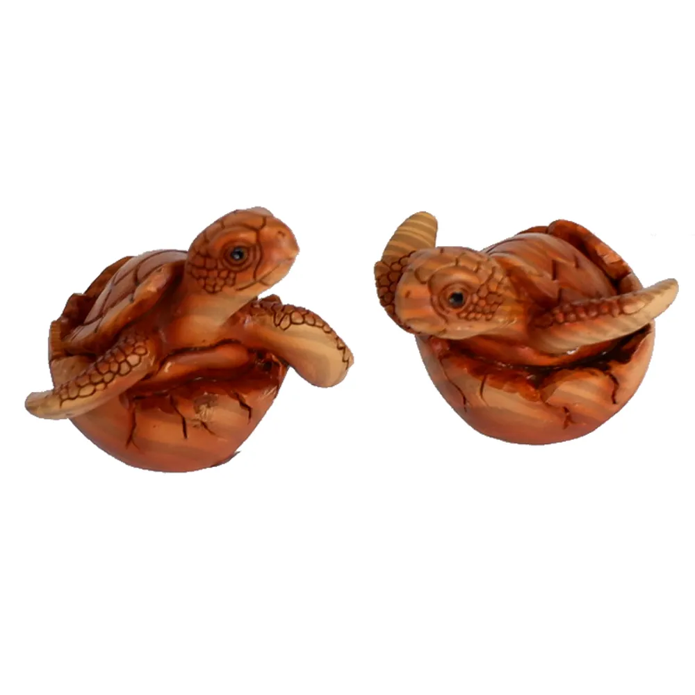 2-1/4" TURTLE IN SHELL 2-ASST