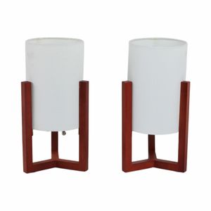 ESSEXBURN SET OF 2 RED LAMPS 15 (IN) 1