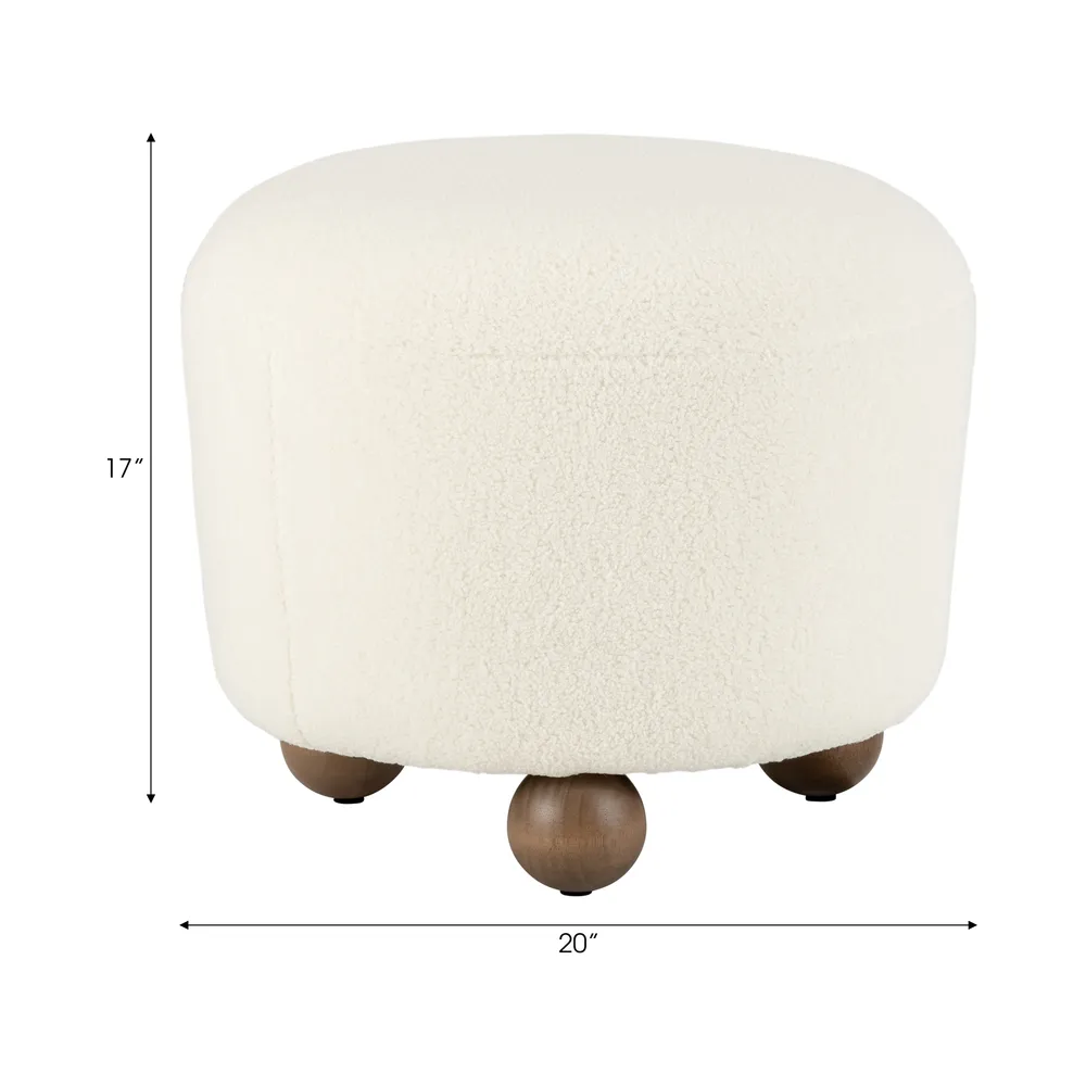 JADELAKE IVORY OTTOMAN 17 (IN)
