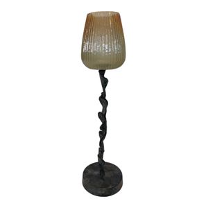 WALTONPARK SET OF 3 GRAY CANDLE HOLDER 23 (IN) 6