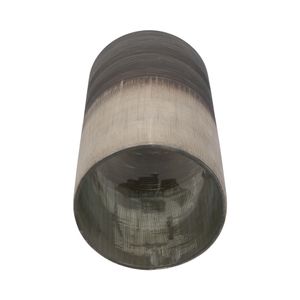 ARLOROSE SILVER GLASS VASE 13 (IN) 6