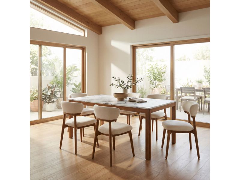 Jemy Dining Table White 10
