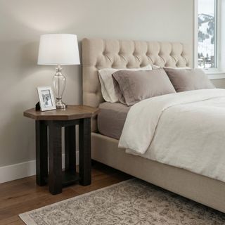 WoodShop Octagon Bedside Table