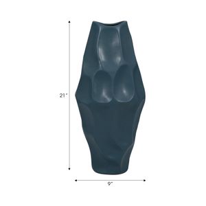 HERMONHOLM BLUE VASE 21 (IN) 8