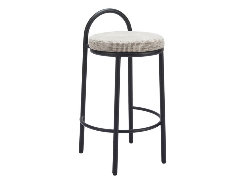 Sisal Counter Stool Beige Tweed 7