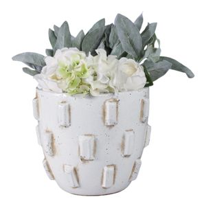 DEVONFORD WHITE PLANTER 10 (IN) 3