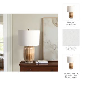 HOLDENBURN BRONZE LAMP 25 (IN) 8