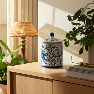 HADWICKOAK BLUE CANDLE 6 (IN) 10