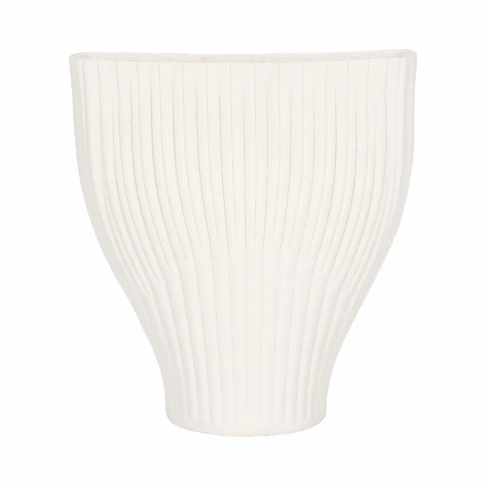 STORMTON IVORY VASE 9 (IN)