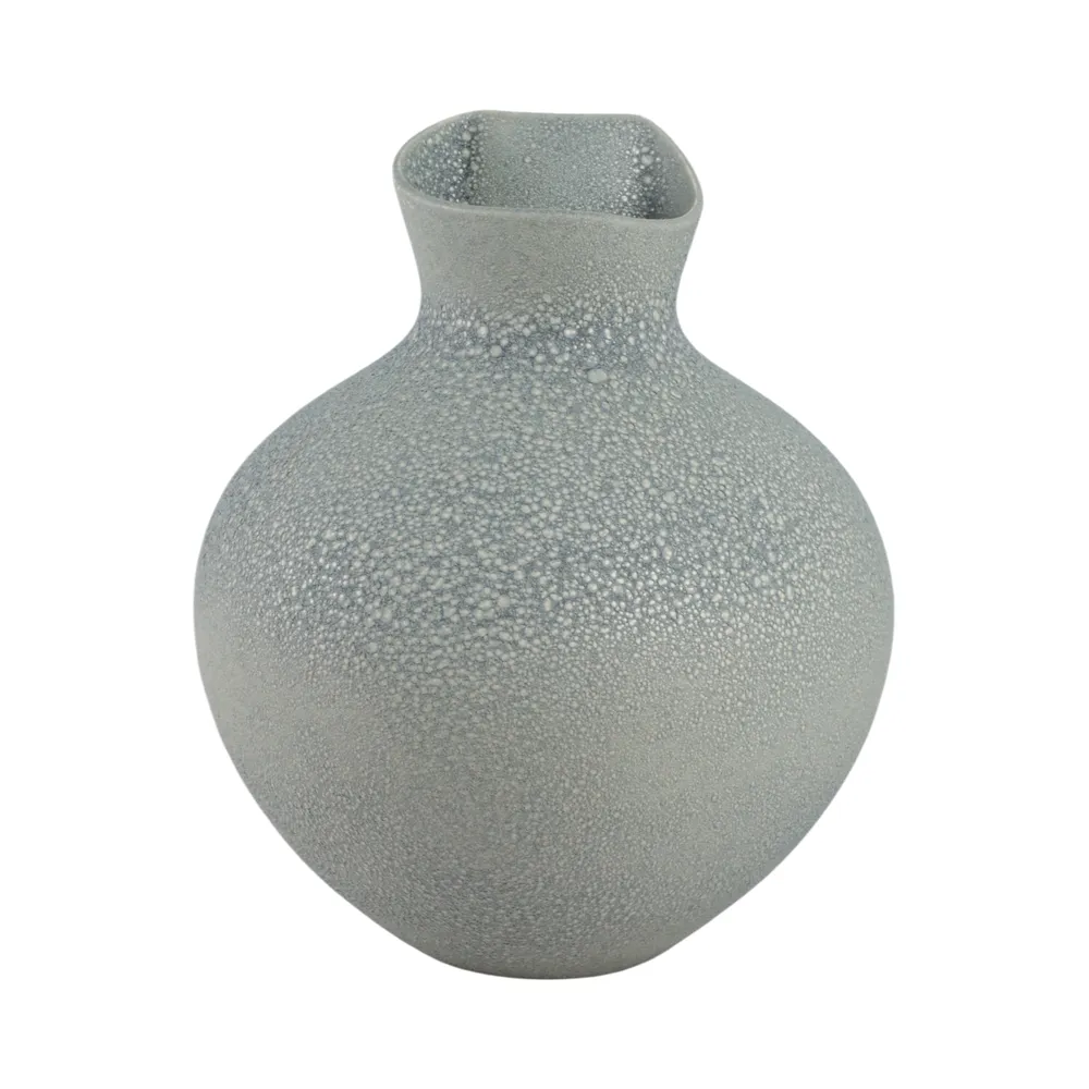 FINNHOLM GREEN VASE 17 (IN)