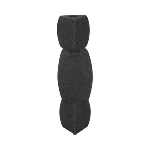 ENNISVALE BLACK CANDLE HOLDER 12 (IN) 4