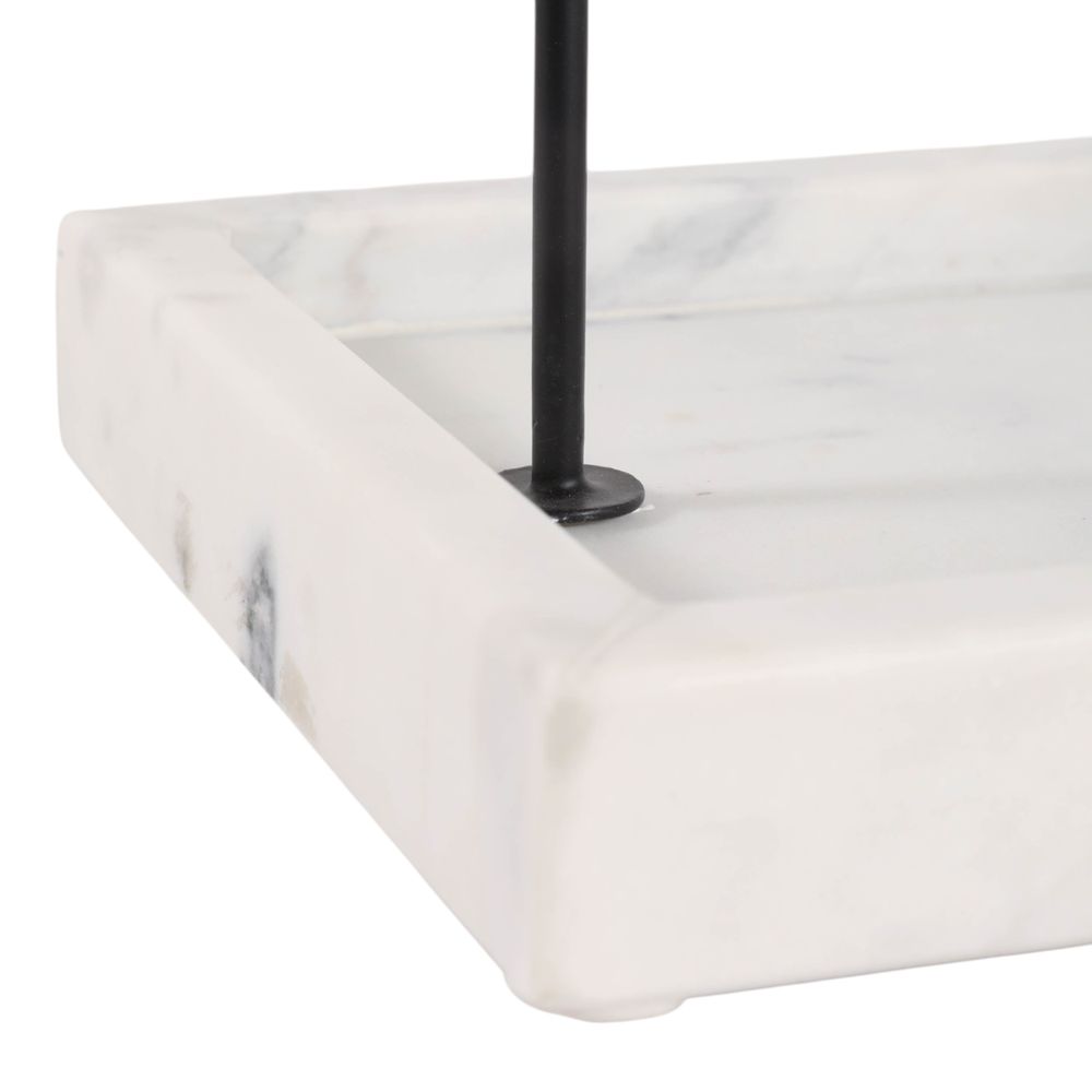 HAXTONWIND WHITE JEWELRY STAND 13 (IN)