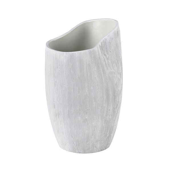 Scribing Vase - White