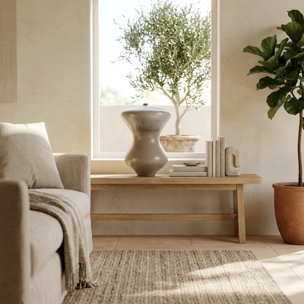 HELENALAKE IVORY VASE 23 (IN)