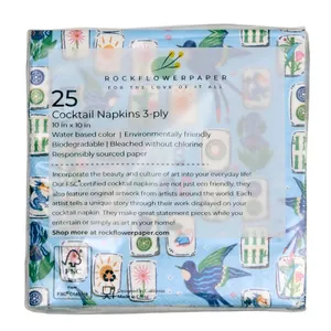 Tile Time Paper Cocktail Napkin (Pack of 25) 4