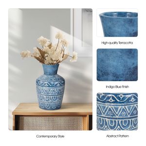 DOYLEROSE BLUE VASE 12 (IN) 10