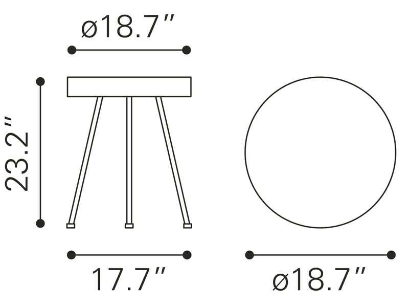Stuart Side Table Natural 8