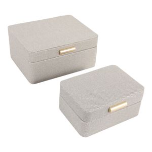 EVERTONPORT SET OF 2 GREEN BOXES 4 (IN) 4