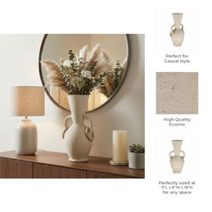 ELLIOTWELL IVORY VASE 18 (IN) 11