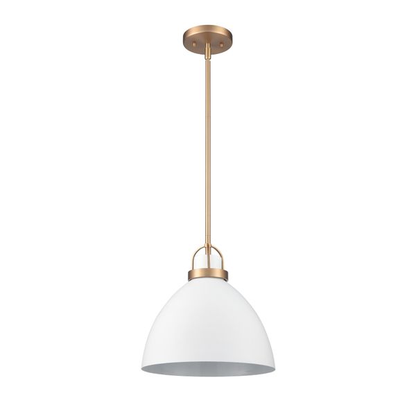 Somerville 12'' Wide 1-Light Pendant - Matte White
