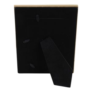 4X6 RESIN DECO MIRRORED BORDER PHOTO FRAME, GOLD 5