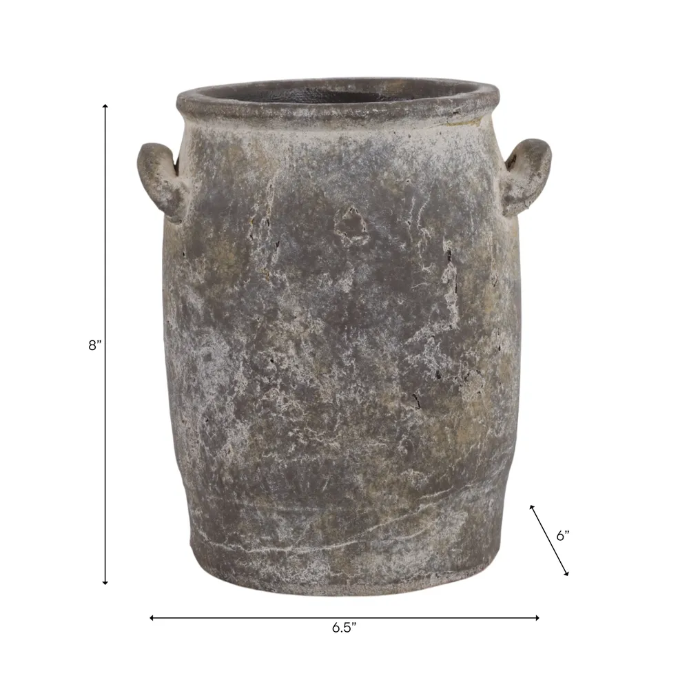 FRAZERCROSS BROWN VASE 8 (IN)