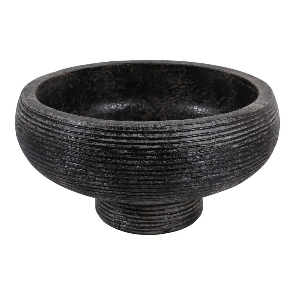HOLLISMILL BLACK BOWL 8 (IN)