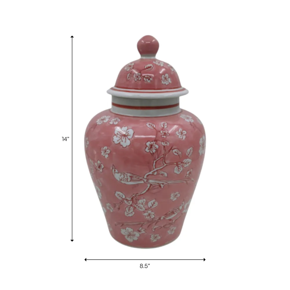 BAKERRIDGE PINK CHINOISERIE 14 (IN)