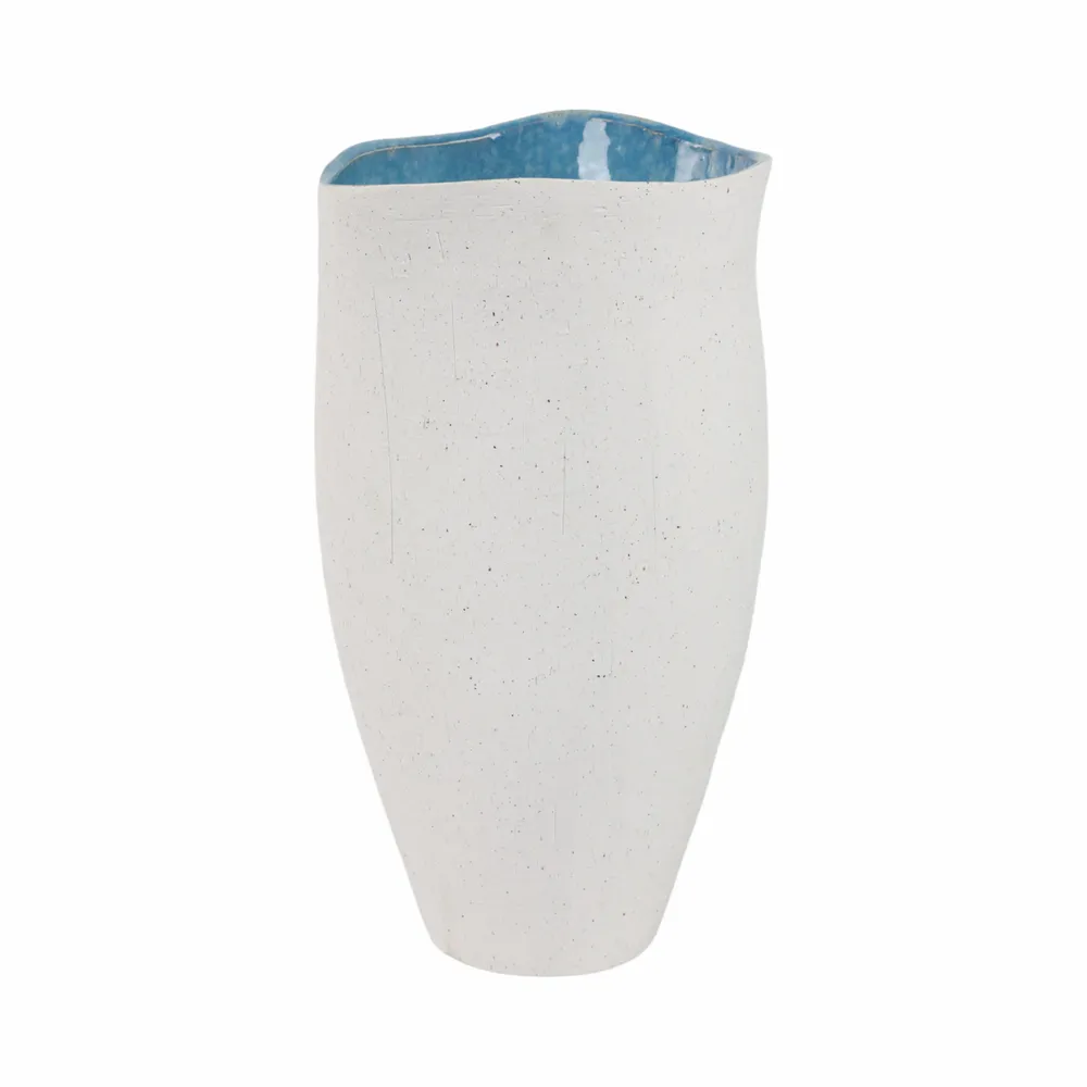 KELSEYLAND WHITE VASE 15 (IN)
