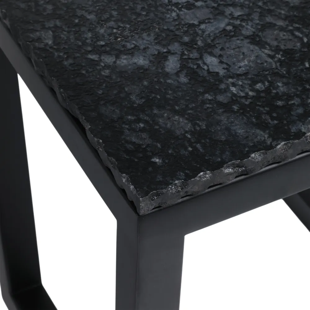 DRAKECLIFF SET OF 2 BLACK TABLE 23 (IN)