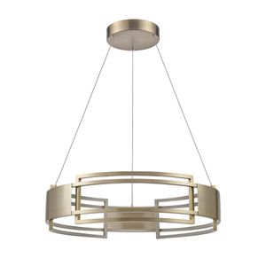 Fashionista 24'' Wide Integrated LED Chandelier - Bronze 2