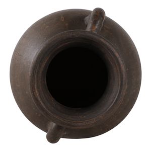 CARLINROSE BROWN VASE 10 (IN) 7