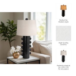 ENOCHTON BLACK LAMP 31 (IN) 9