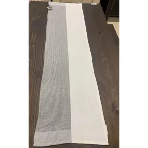 Gray Waffle Runner 14x56in 1