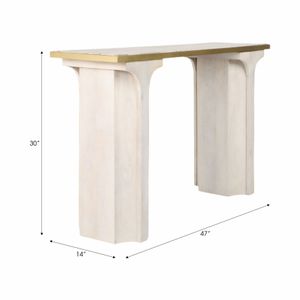 FLYNNFIELD WHITE CONSOLE 30 (IN) 9