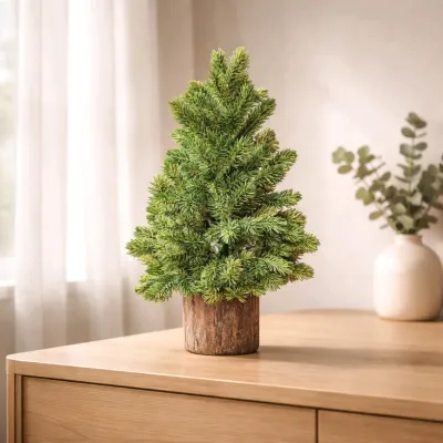 Stonehill Cypress Clay Potted Tree
