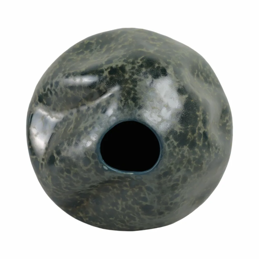 BRAMHAM BLACK VASE 9 (IN)