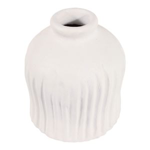 BOLTONCROSS WHITE VASE 9 (IN) 5