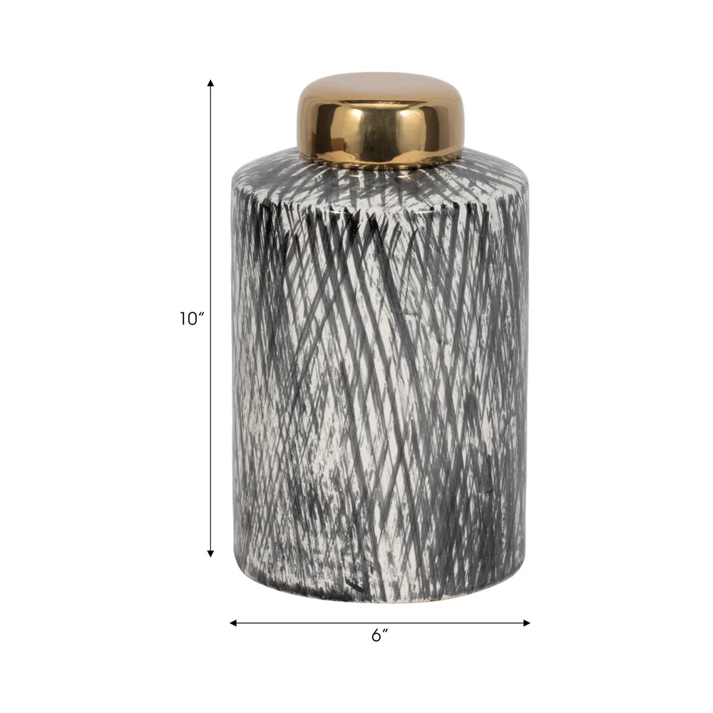 MORTONBURN BLACK JAR 10 (IN)