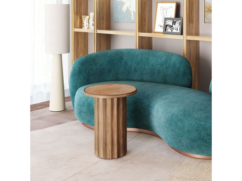 Afinato Side Table Brown 2