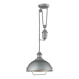 Farmhouse 14'' Wide 1-Light Pendant - Aged Pewter 1