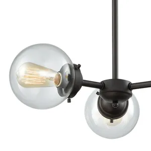 Beckett 22'' Wide 3-Light Chandelier - Oil Rubbed Bronze 2