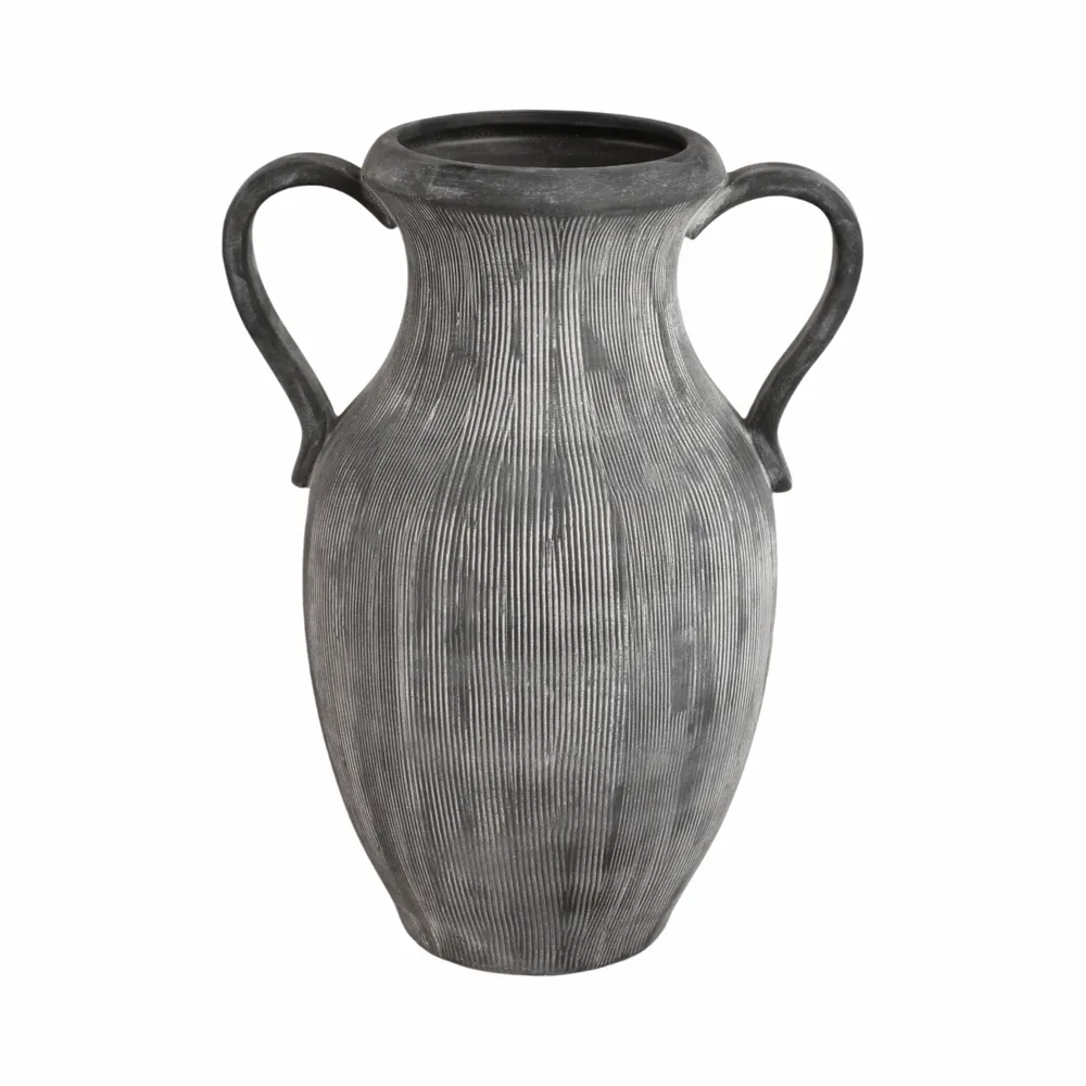 ALTONMILL BLACK VASE 15 (IN)