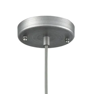 Classic Loft 11'' Wide 1-Light Mini Pendant - Weathered Zinc 3