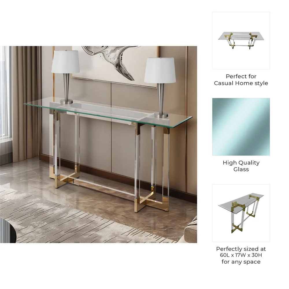GLENCREST CLEAR CONSOLE 30 (IN)