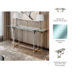 GLENCREST CLEAR CONSOLE 30 (IN) 7
