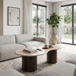 FLINTWICK BROWN COFFEE TABLE 16 (IN) 11