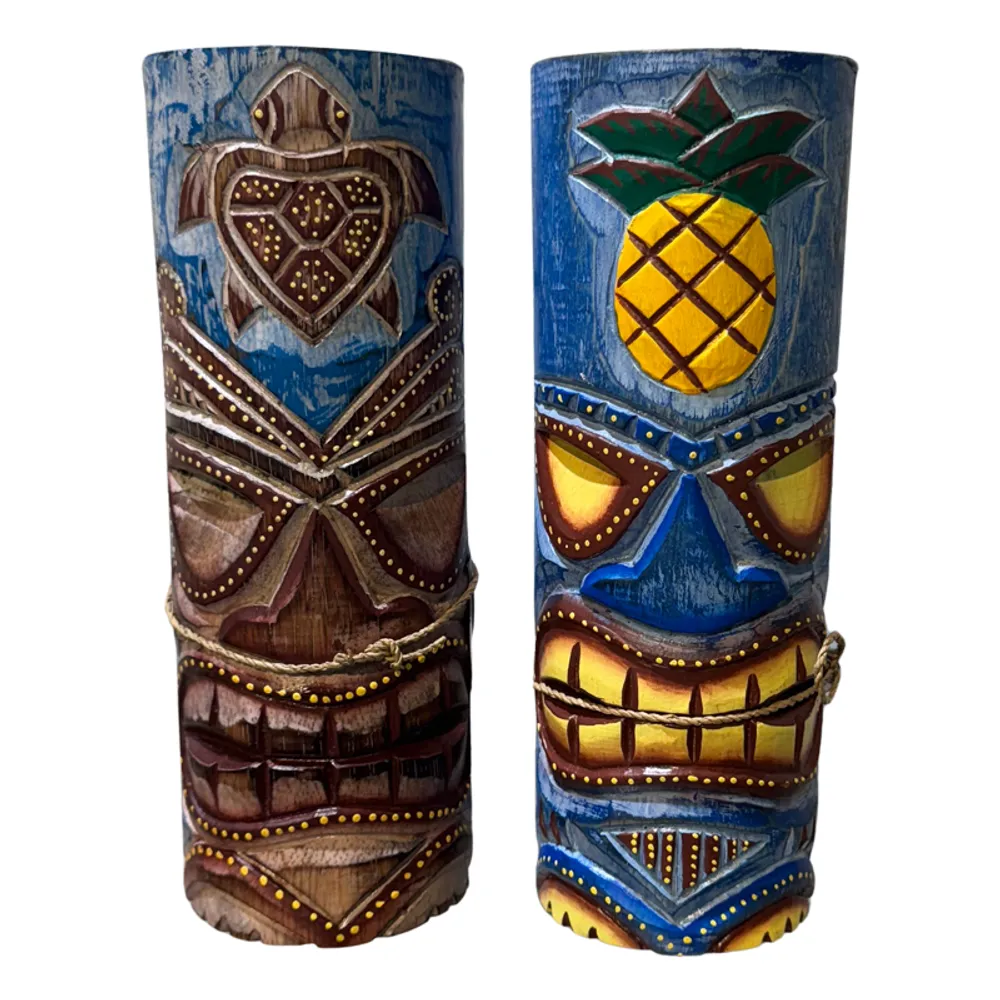 10" TIKI TOTEM 2-ASST
